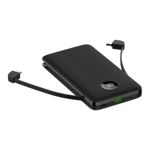 Trending Products PD 20W Power Bank 10000mah with Display with Additional Cables