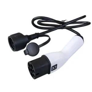Type 2 to 16A Female Socket EV Adapter EVSE Power Taker for Charging Station 0.5M 1.5M 5M Mobile Converter for EV Camping