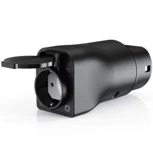 Type2 V2L Vehicle Load EV Charger Adapter 16A Plug IP54 CE FCC RoHS Certified NRV2L-01 250VAC Copper Alloy Silver
