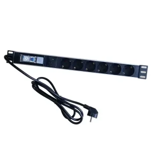 UK Type Power Distribution Unit 6-Way PDU Socket