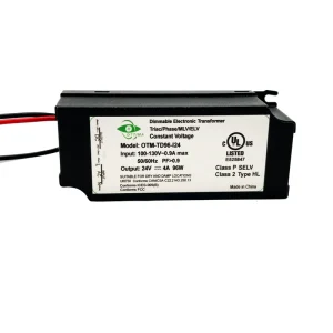 UL Transformer Triac ELV MLV Dimming Power Supply AC 100-130V to DC24V 96W LED Transformer Driver for LED Lights