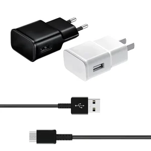 US EU 9V 2A 5V 3A USB Wall Chargers Phone Plug Fast Charging for Samsung S6 S8 Note9 Note8 S10 for Android Charger Data Cables