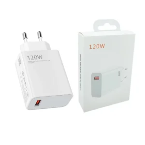 US EU Plug 33W 67W 120W QC3.0 Super Fast Charging Adapter for Mobile Phones and Tablets