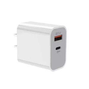 US STOCK Qc3.0 Usb C Charger Plug 20W Dual Port Fast Charging Pd Charger Type C Usb Wall Adapter Charger
