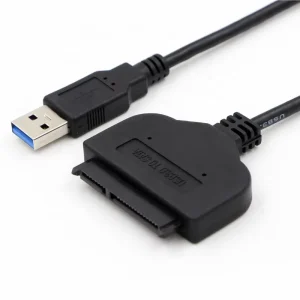 USB 3.0 SATA Data Cable PVC Jacket Pure Copper Conductor Foil Shielding 12 Months for Computer Hard Drive Power Supply
