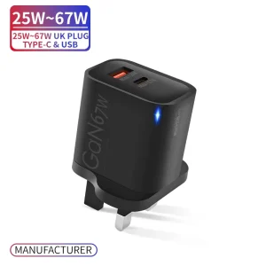 USB-A Multi-Port Wall Charger Power Adapter