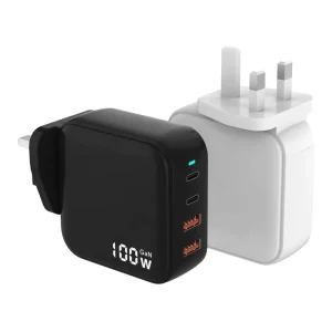 USB C 100W Wall Power Adapter QC3.0 QC4.0 PD Multi-port Charger for Phone Tablet Laptop SCP and OTP and OVP Protections