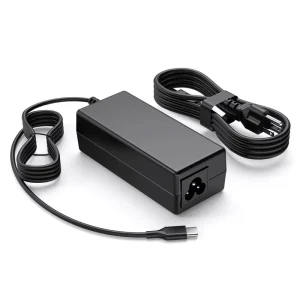 USB-C 45W Power Supply Adapter with OVP Fast Charging & QC3.0 for HP Dell Lenovo Acer Asus Samsung Laptops