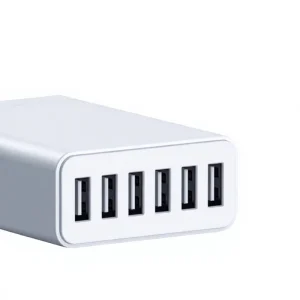 USB-C Charger Supporting Quick Charge Power Delivery (PD)30W 100-240V (DC) 4x USB-A 5V/2.4A (12W) 2x USB-A QC3.0 for Mobile