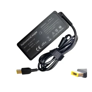 USB-C Laptop Charger Adapter 65W 20V 3.25A PD 2.0 Foldable Retractable Cable ABS Power Supply