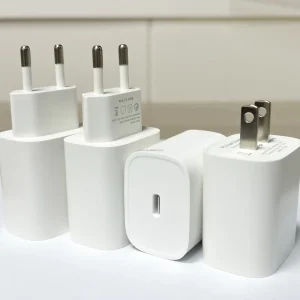 USB-C PD 20W Fast Charging Wall Power Adapter, EU US UK Plug