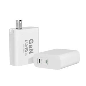 USB-C Power Adapter Charger 140W GaN Charger for Mobile Phone