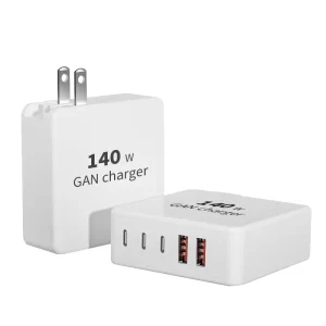USB-C Power Adapter Fast Charging Travel Adapters GaN Charger 140W