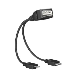 USB Charger Power Micro One Point Two to OTG for Smart Fire Tv Stick Devices Without USB Port Device Extension Cord Cable 2 in 1
