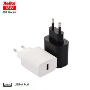USB Home Charger USB-A Phone Fast Charging Power Adapter 18W Travel Adapter for Android