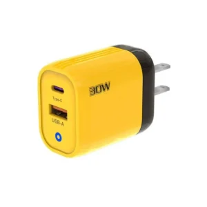 USB LED 30W EU US UK Wall Charger Adapter Travel Charger Fast Charging Adapter QC PD Charger Mobile Phone Chargers