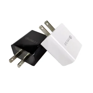 USB QC3.0 5V 3A Wall Charger Adapter EU US Plug 2A Output for Mobile Phones Smart Watches Cameras Cars and Laptops