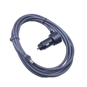USB Type C Port Car Charger for Starlink Mini Power Supply Cord Cigarette Lighter with Dual USB PD Fast Charging Digital Display