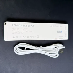 Ultra Slim 150W LED Cabinet Power Supply DC24V AC100 240V Dupont Connector Constant Voltage Driver for Furniture Lighting