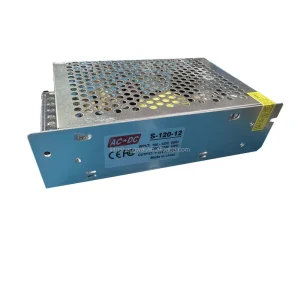 Ultra-Thin 12V 10A Single Output 80% Efficiency LED Light Box DC-AC Switching Power Supply 60Hz 110-220V