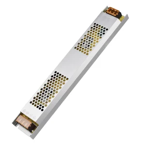 Ultra Thin 12V 21A Power Supply LED Driver Adapter Stable Output Low Profile Design for Strip Lights and CCTV