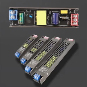 Ultra-Thin 35mm Width 110v-220v AC DC 12v/24V 8.3A Single Output LED Strip Power Supply SMPS LED Lighting Transformer