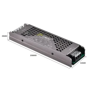 Ultra-Thin 400W LED Driver Constant-Voltage Switching Power Supply DC 12V/24V with Multiple Protection for LED Signage