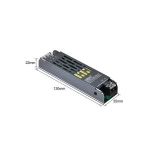 Ultra Thin AC SMPS 12V 60W-400W Dual Constant Voltage LED Switching Power Supply Driver for Laboratory Use