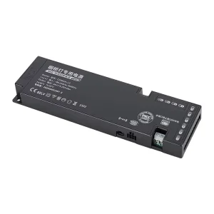 Ultra Thin DC-DC 12V 24V LED Cabinet Light Sensor Switch Dual Output Overvoltage Protection Power Supply for Household Wine