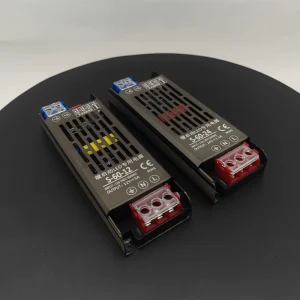 Ultra-Thin Long LED Lights Semi-Filled Light Bar Box Constant Voltage Switching Power Supply Drive DC12V24V60-400W 5V Output