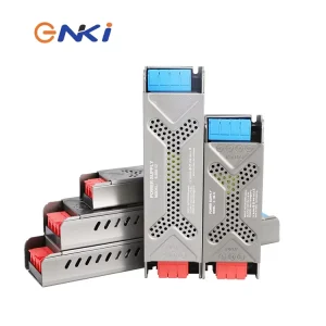 Ultra Thin Slim 12V 24V LED Driver 60W 400W AC DC Switching Power Supply Strip Light Tin Box with Dali Dimming