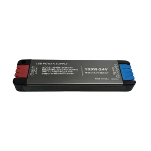 Ultra-thin 110-265V to 24V 100W Single Output Transformer Switching Power Supply for Linear Lamps and Indoor LED Drivers