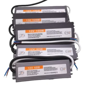 Ultra thin 12V 24V 5A 10a 20a 30a 100w 120W 150w 200w 300w 400w Ip67 Slim Led Switching Waterproof Power Supply