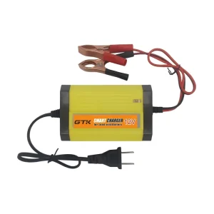 Universal 12V 2A Battery Charger for Car & Electric Scooter Portable DC Power Adapter with Safety Guard