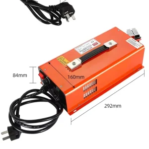 Universal 12V 60V High Power Battery Charger UK Standard for LiFePO4 Ternary Lithium Battery 24V 48V Switch Mode Power Supply
