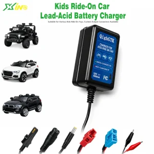 Universal 24V 1A Charger Replacement for Razor Electric Scooter E200 E300 PR200 Kids Ride On Cars CE FCC Certified Lead Battery