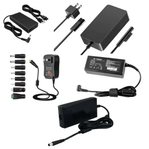Universal 40W to 120W Power Adapter for HP, Lenovo, Dell, and MacBook Charging