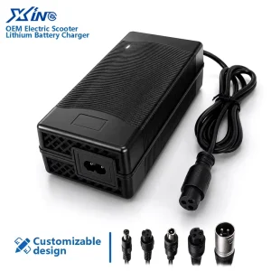 Universal 42V 2A E Scooter & E Bike Charger Adapter 36V Li ion Battery AC DC Power Supply Smart Bike Charger