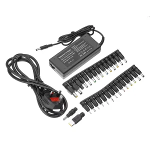 Universal 90W 19V 4.74A AC Power Supply Adapter Transformer Charger With 20 Tips for Laptop UK Plug