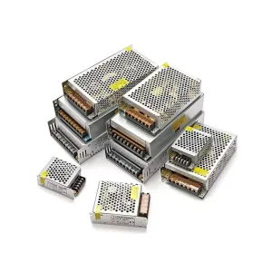 Universal AC 110V 220V To DC 12V 24V 5V LED Driver Aluminum Shell Switching Power Supply For LED Lighting Projects