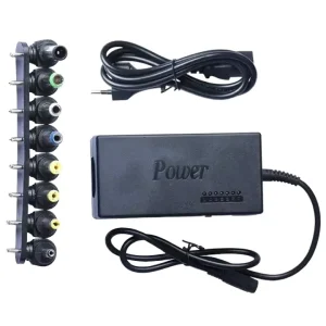 Universal Adjustable AC Power Charger 12V-24V for Laptop Notebook with 8 Tips EU USA AU Plug