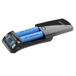 Universal Battery Charger Adapter with Slots Adjustable Pins for Lithium AA AAA Rechargeable Battery