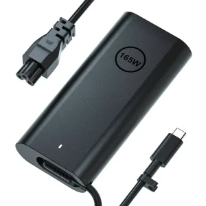 Universal Laptop Charger 165W USB C Laptop Power Adapter 28V 5.893A PD 3.0 TYPE C Laptop Adapter for Dell XPS Lenovo Asus