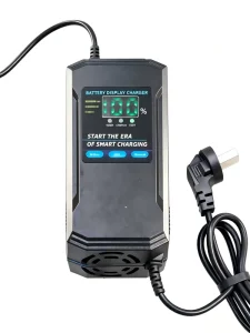 Universal Lithium Ion Battery Charger 12V 24V Waterproof for Ebike Scooter Golf Cart Forklift