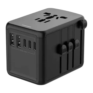 Universal Multifunctional Travel Conversion Plug Socket Multi-Country Adapter Power Supply