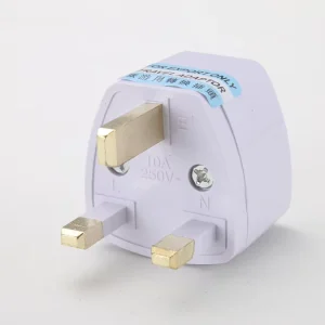 Universal Travel Adapter 13A 250V Dual-Port Australia Plug For Global Trips