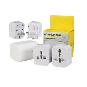 Universal Travel Adapter Kit Wall AC Power Plug Adapter Converters for USA EU UK AUS