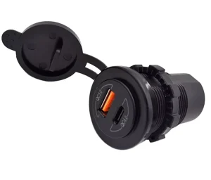 Universal Type-C QC3.0 USB Power Socket