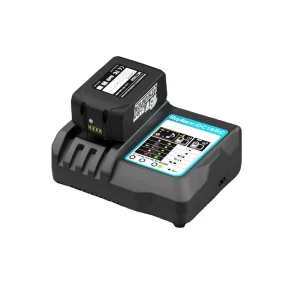 Updated 5A DC18RC Battery Charger Fast Portable Compatible With BL1850 BL1860 Replacement DC18RC with Rear Cooling Fan