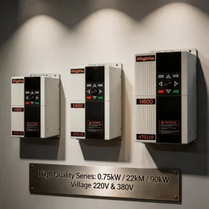 VFD 220V Single Phase to 3 Phase 380V 5.5KW-18.5KW for Pressure Washer Centrifugal Pump Manufacturer CE